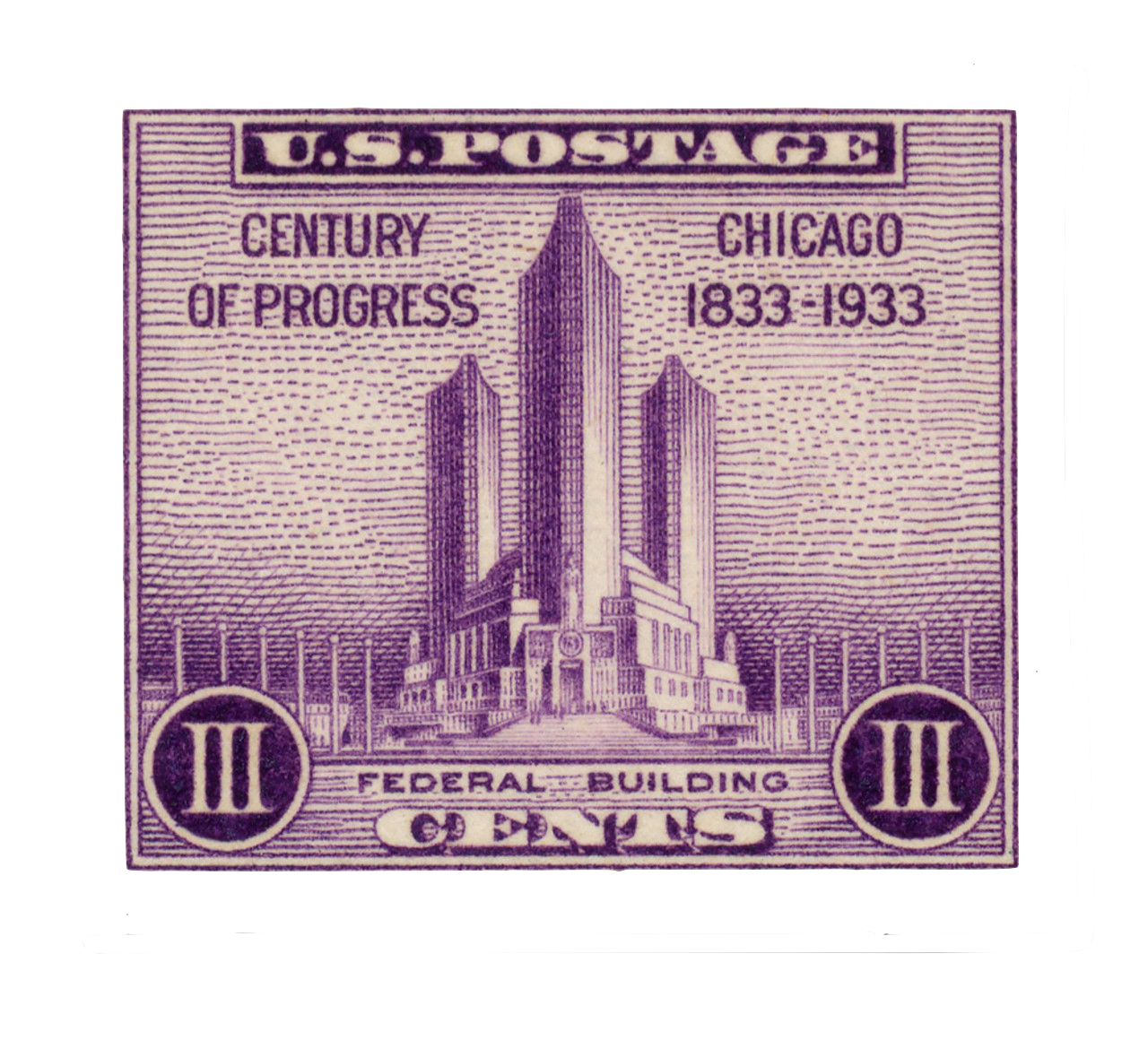 Chicago stamp